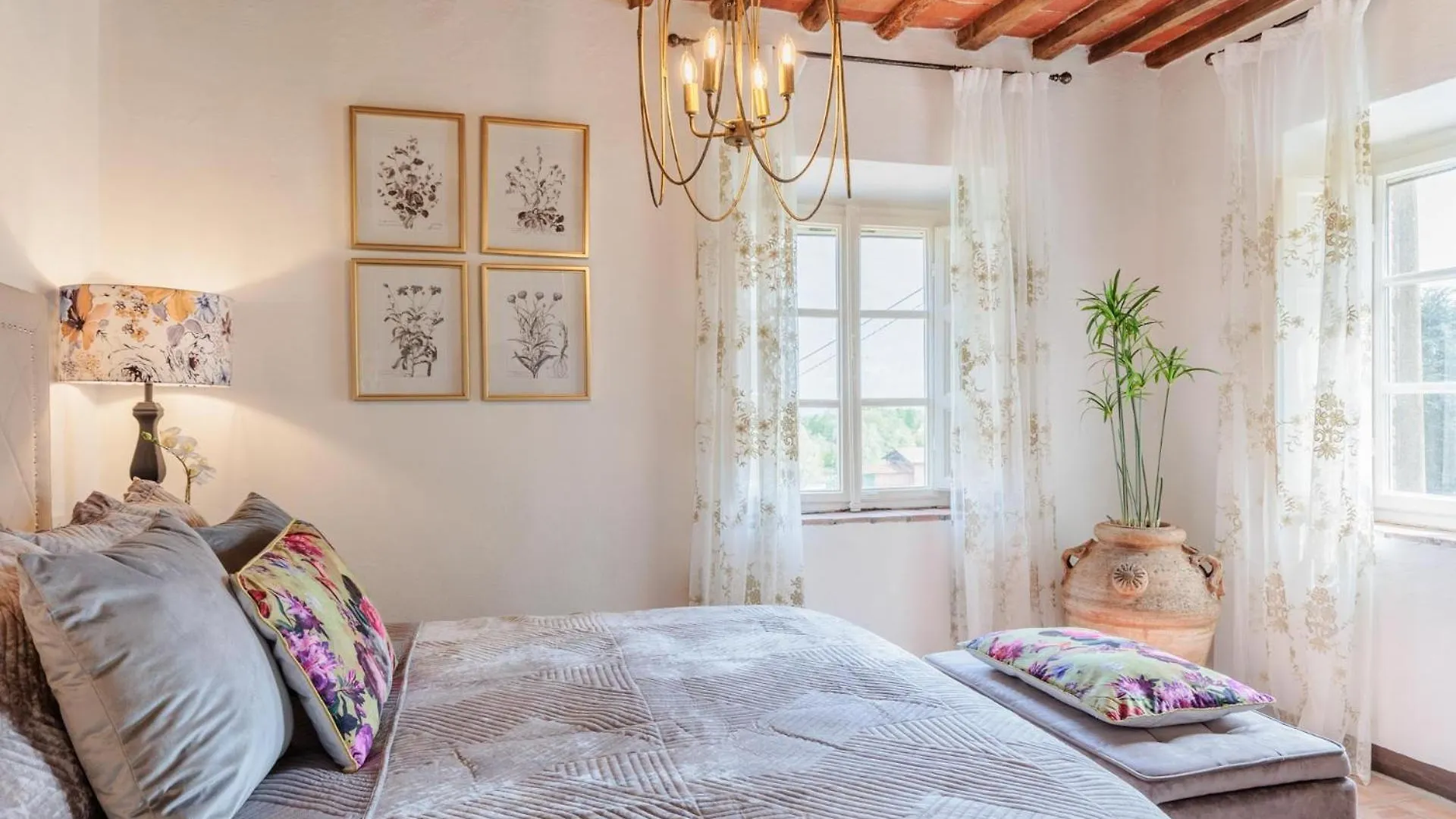 Villa Aperitivo, Romantic And Panoramic Stone Farm Capannori