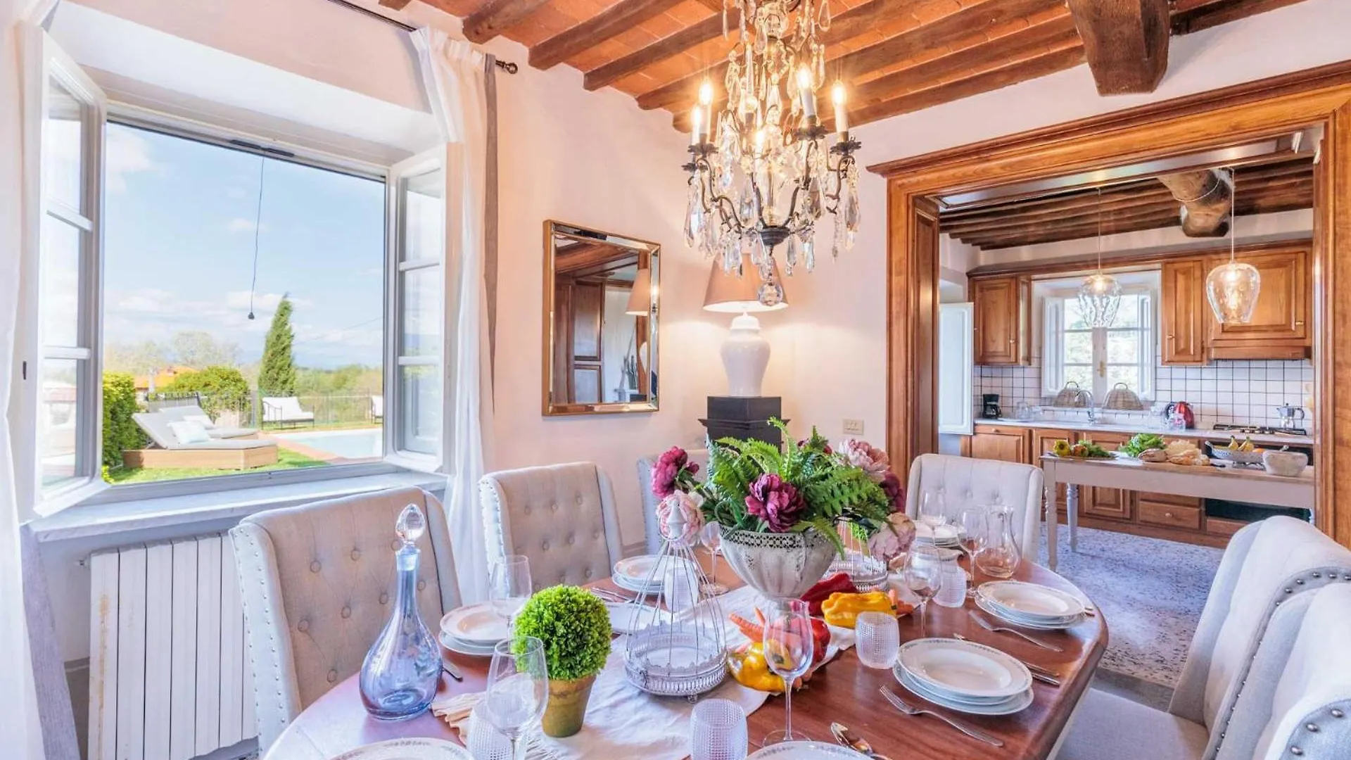 Villa Aperitivo, Romantic And Panoramic Stone Farm Capannori Italy